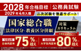 公務員試験【2028年合格目標】国家総合職［法律区分・教養区分併願］対策カリキュラム（大卒）リリース！