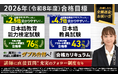 【2026年（令和８年度）合格目標】日本語教員試験・日本語教育能力検定試験総合講義／合格カリキュラムリリース！