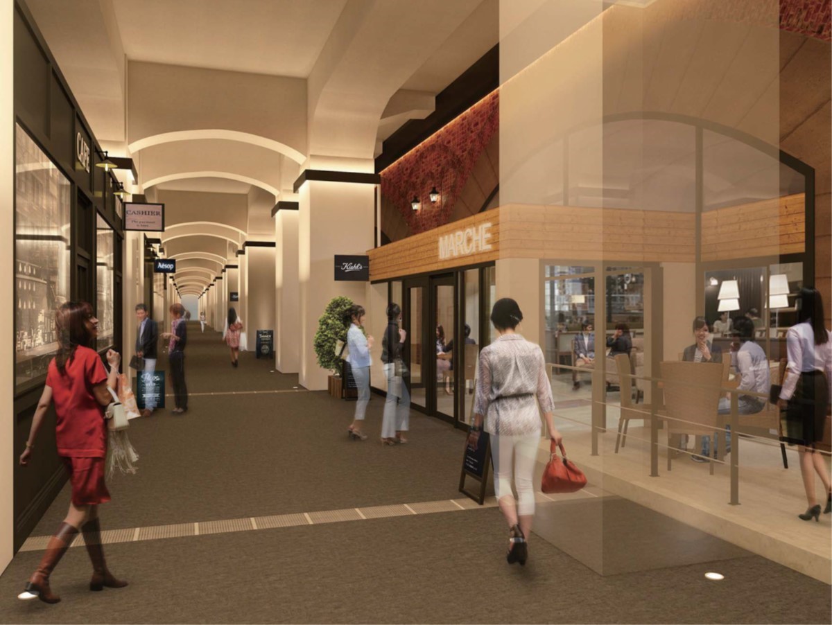 有楽町駅～新橋駅間　内山下町橋高架下開発計画について