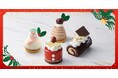 【アンテノール】雪だるまやサンタモチーフの可愛いミニクリスマスケーキ。ホリデーシーズン限定のプティガトーを12月1日(月)より順次発売します。