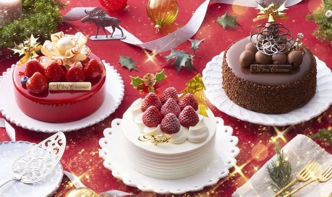 アンテノール 19 クリスマスケーキ リボンデコレーションからサンタのお家まで 多彩なラインナップ 株式会社 エーデルワイスのプレスリリース