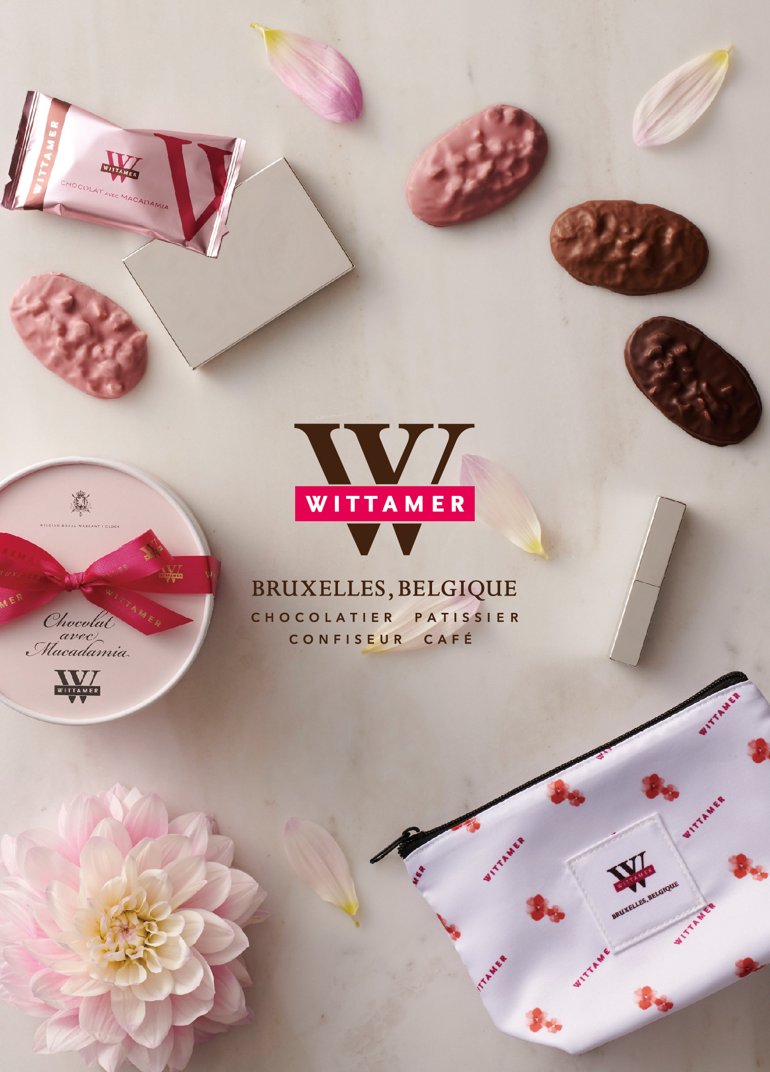 ベルギー王室御用達チョコレートブランド「ヴィタメール」2020年　バレンタイン限定マカダミアショコラを販売いたします