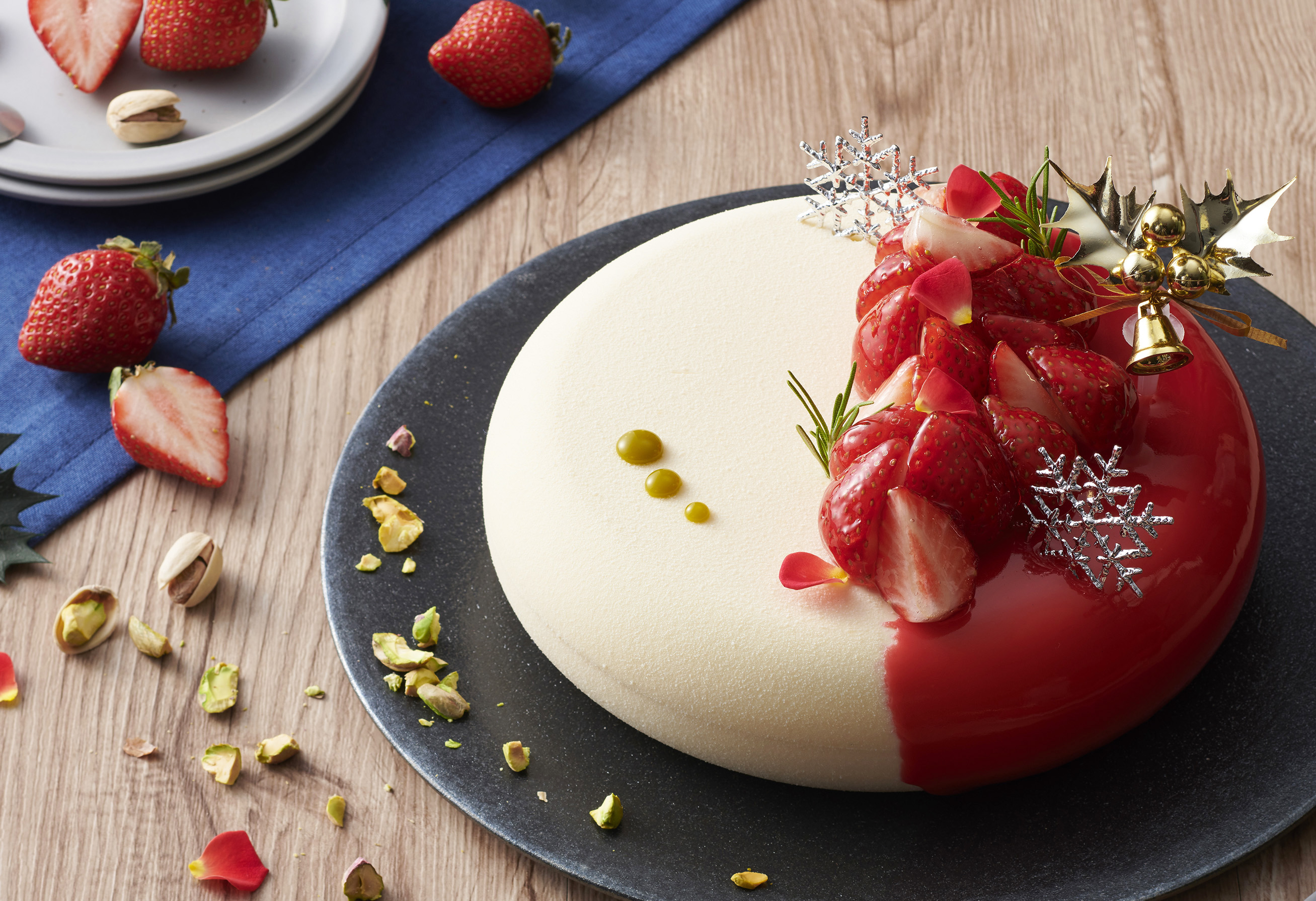 四季菓子の店 Hibika ひびか は 12 19 土 よりクリスマスケーキを販売します 株式会社 エーデルワイスのプレスリリース