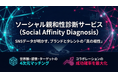【新サービス】SNSデータでブランドとパートナー（タレント/IP/スポーツ等）の「真の相性」を可視化。 直感に頼るキャスティングやコラボ選定をデータで裏付ける「ソーシャル親和性診断」を提供開始