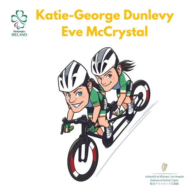 アイルランド大使館 マンガ風のイラスト で東京オリンピック パラリンピックのアイルランド代表選手団を応援 アイルランド大使館のプレスリリース