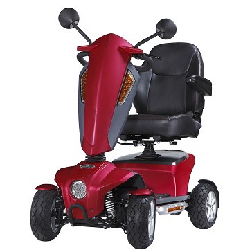 車の最新技術を採用の最新モデル電動車いす（株式会社レアルコ）