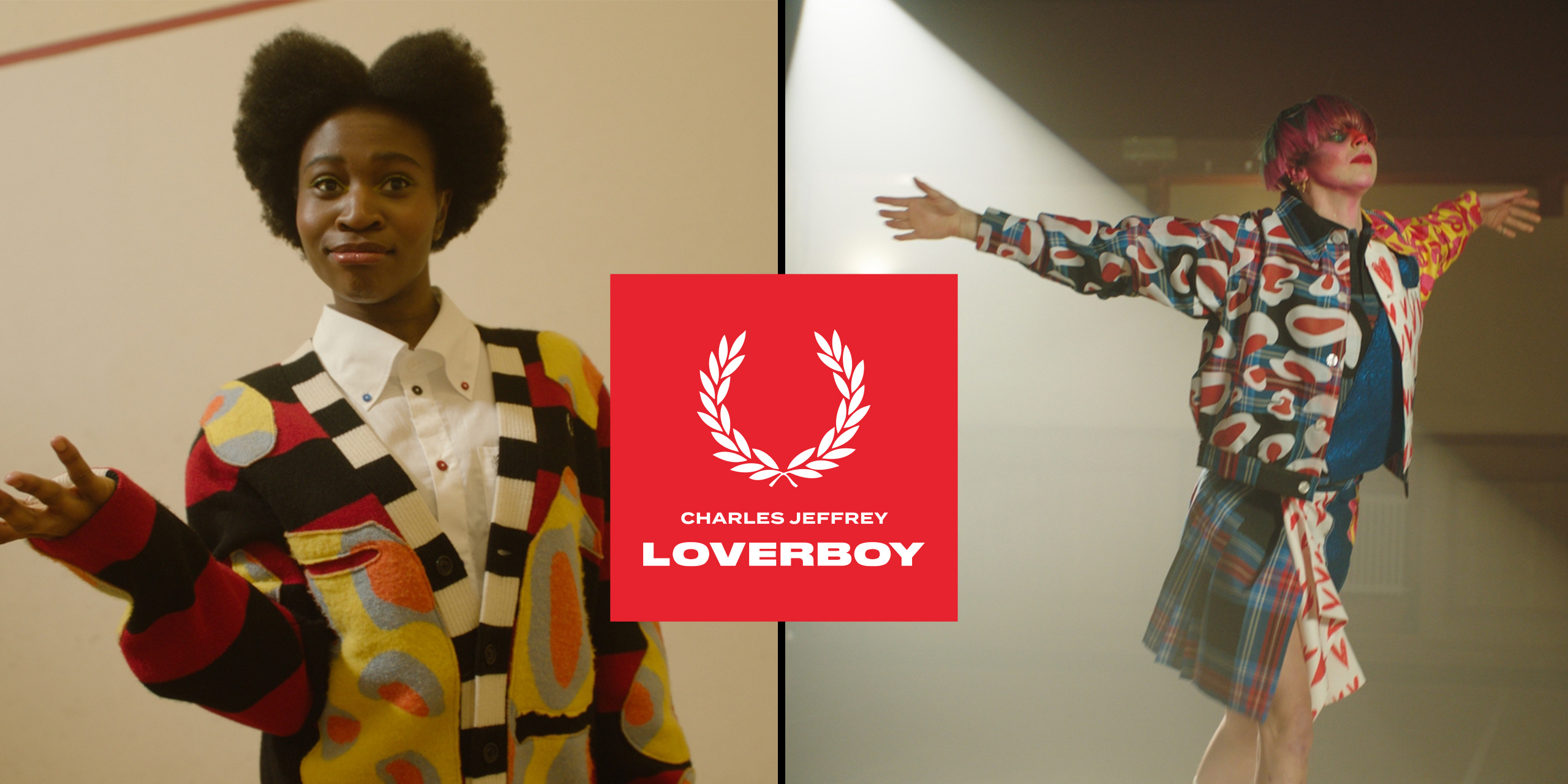 Fred Perry】英国のインディーズレーベル、Charles Jeffrey LOVERBOYと
