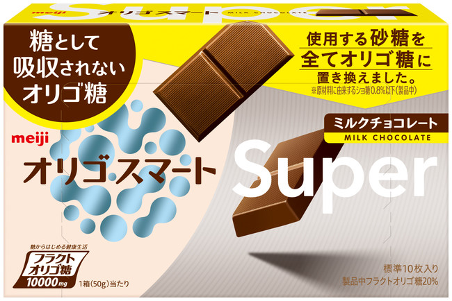 オリゴスマートミルクチョコレート SUPER」明治から“巣ごもり用チョコ ...