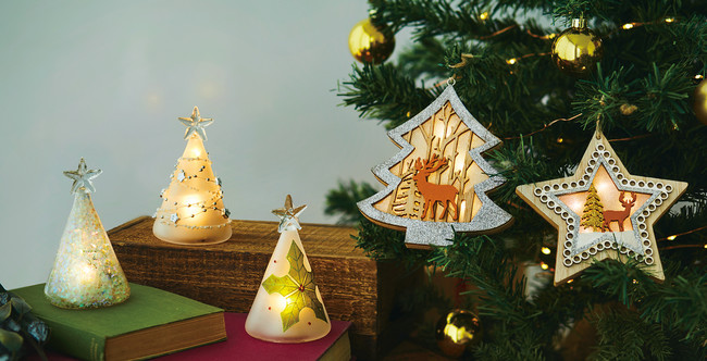 省スペースにも置けるかわいいサイズのクリスマスツリーコレクションが登場 カメヤマ株式会社のプレスリリース