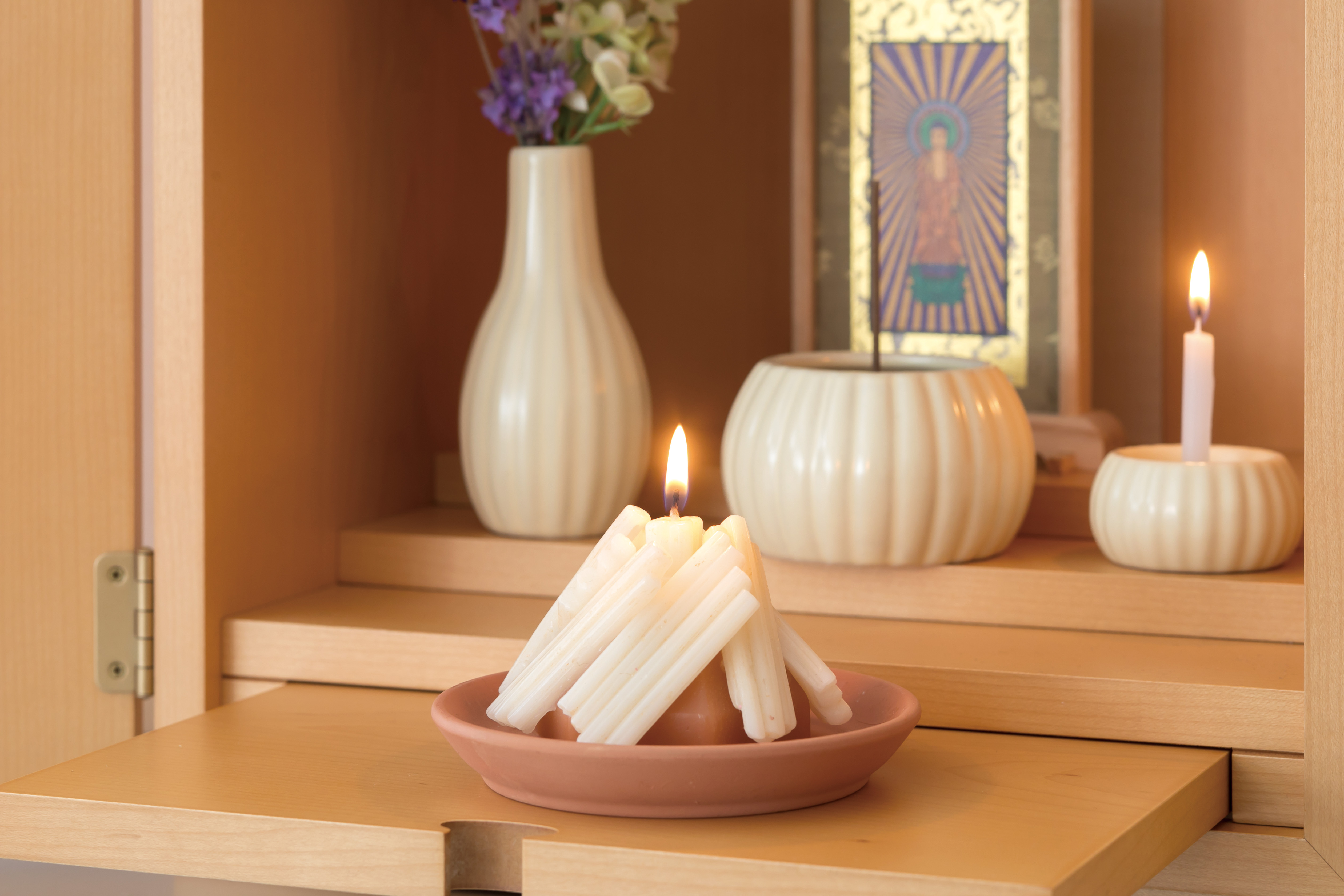 おかえりなさい また来年ね 今年のお盆は 迎え火 送り火 をロウソクで カメヤマ株式会社のプレスリリース