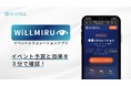 ビジネスイベントの開催コストと効果が3分でわかる。イベントシミュレーションアプリ「WiLLMIRU」を無料公開！