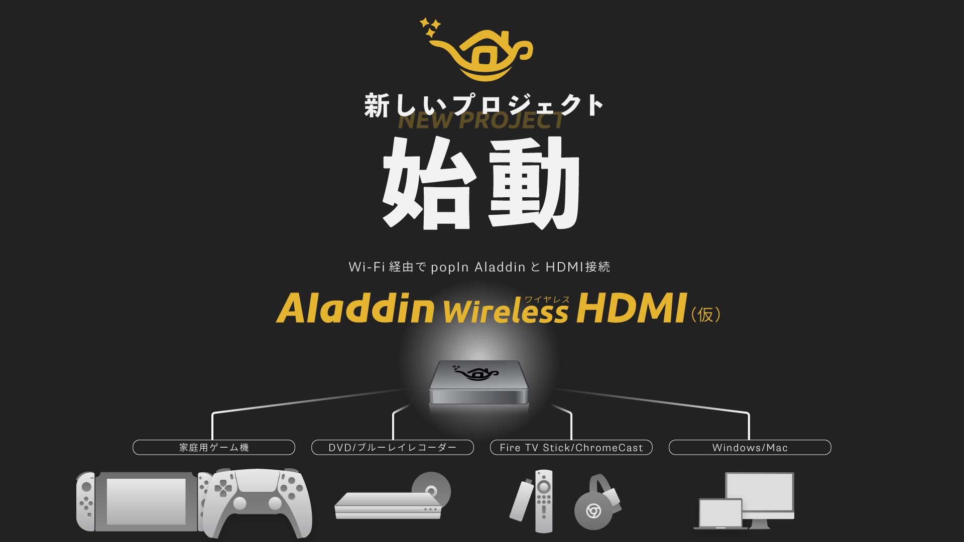 HDMI ポップアラジン