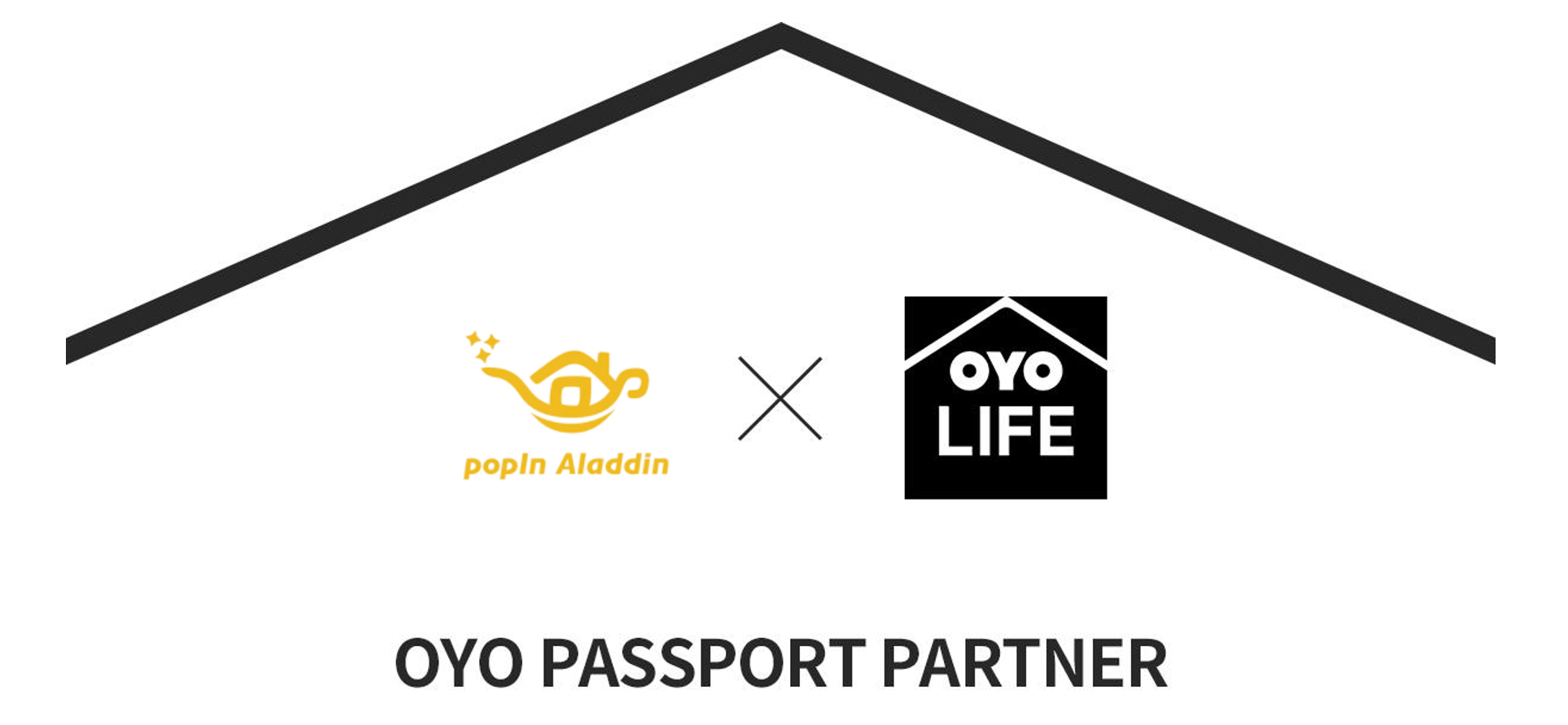 世界初のプロジェクター付きシーリングライトpopIn Aladdin（ポップイン アラジン）が、「OYO PASSPORT」サービスに新規加入！