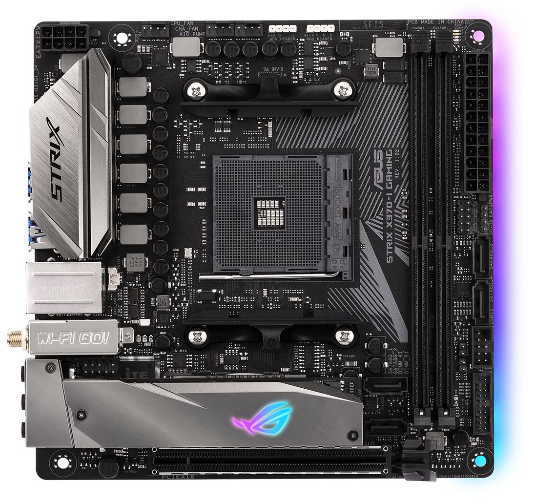 AMD Ryzen CPUに対応し、コンパクトな基板にゲーマー向け機能を満載するMini-ITXマザーボード2製品を発表｜ASUS JAPAN