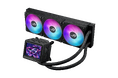 ASUSのゲーミングブランドRepublic of Gamersより3.5インチLCD搭載、Asetek 第8世代V2ポンプ採用の水冷クーラー2モデルを発表