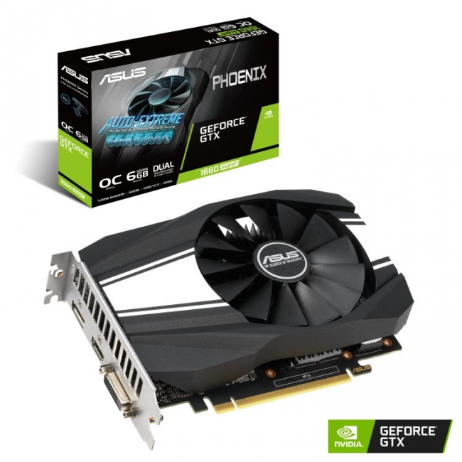 GeForce® GTX 1660 SUPER™ を搭載するトリプルファンとシングルファン