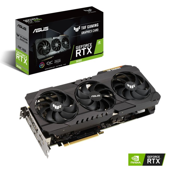 NVIDIA(R) GeForce RTX(TM) 3090/3080を搭載したTUF Gamingシリーズ OC 