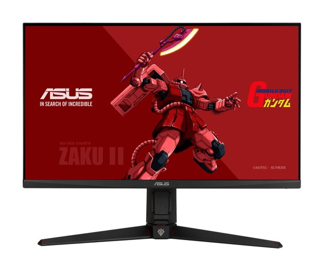 機動戦士ガンダム』コラボのゲーミングモニター2製品を発売｜ASUS