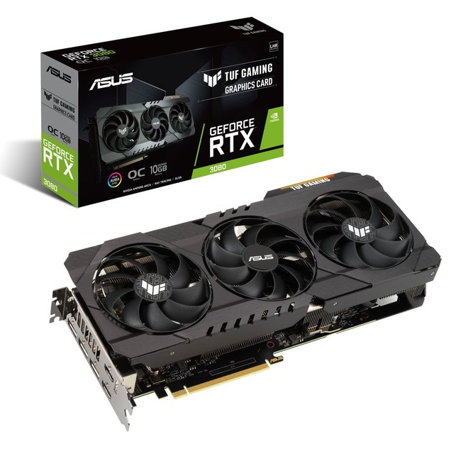 LHR版 GeForce RTX™ 3080ビデオカード、「TUF-RTX3080-O10G-V2-GAMING