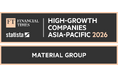 マテリアルグループ、イギリスのメディアFinancial Timesのアジア太平洋地域における急成長企業ランキング2026に日本のPR会社として唯一選出