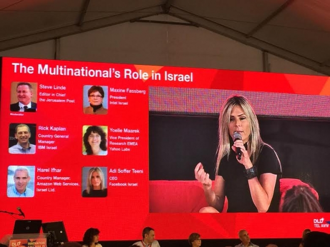 DLD Tel Aviv 2015 2日目のセッションで登壇した Facebook Israel CEO の Adi Soffer Teeni 氏