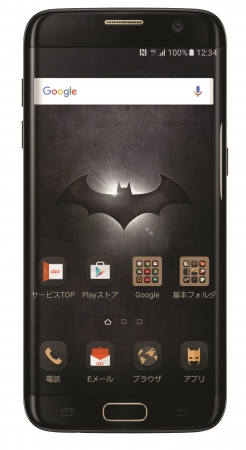 Galaxy S7 edge Injustice Edition　本体（表）待受画面