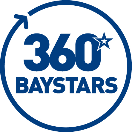 「360ベイスターズ」ロゴ