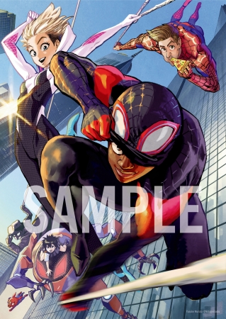 村田雄介先生完全描き下ろし日本限定イラストカード封入の スパイダーマン スパイダーバース ブルーレイ Dvd 8月7日 水 リリース Japanalot