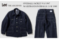 【Lee】アーカイブ復刻 THE ARCHIVES より"ワークウェアの完成形"「91-J 1947年モデル」と「11-W 1949年モデル」を7月10日(金)発売 | オンライン本日から予約開始