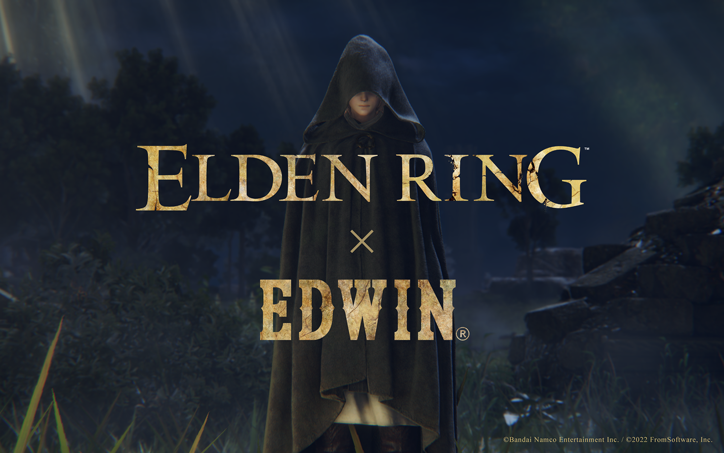 「ELDEN RING」×EDWINのコラボアパレルが発売決定。デニム