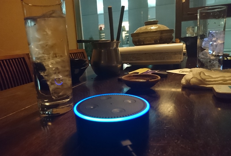 国内初、居酒屋でスマートスピーカーに音声注文できるAlexa(アレクサ)オーダー席の予約開始。