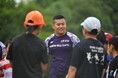 現役ラグビー選手・岸岡智樹氏が原点の花園で教室開幕大正製薬リポビタンSportsが特別協賛