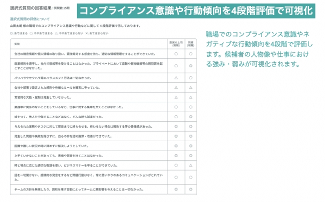 back checkレポートサンプル3