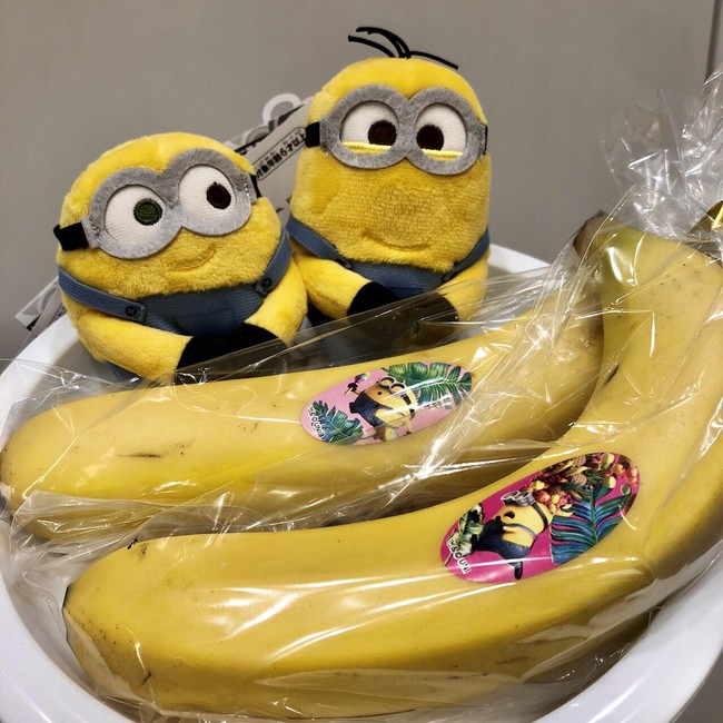 バナナ配布第二弾！9/19（土）はミニオンの大好きなバナナをプレゼント！ミニオン限定ショップ『minion BANANA FACTORY』 |  株式会社ヴィレッジヴァンガードコーポレーションのプレスリリース