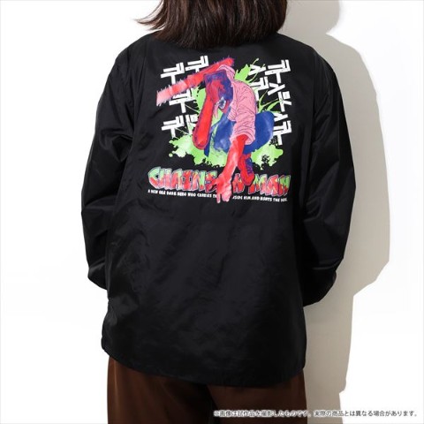 チェンソーマン コミックイラストを使用した受注生産のコーチジャケットがヴィレヴァンオンラインにて受注開始 ヴィレッジヴァンガードのプレスリリース