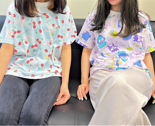 サンリオ】かわいいサンリオ総柄Tシャツが新登場！｜ヴィレッジヴァン 