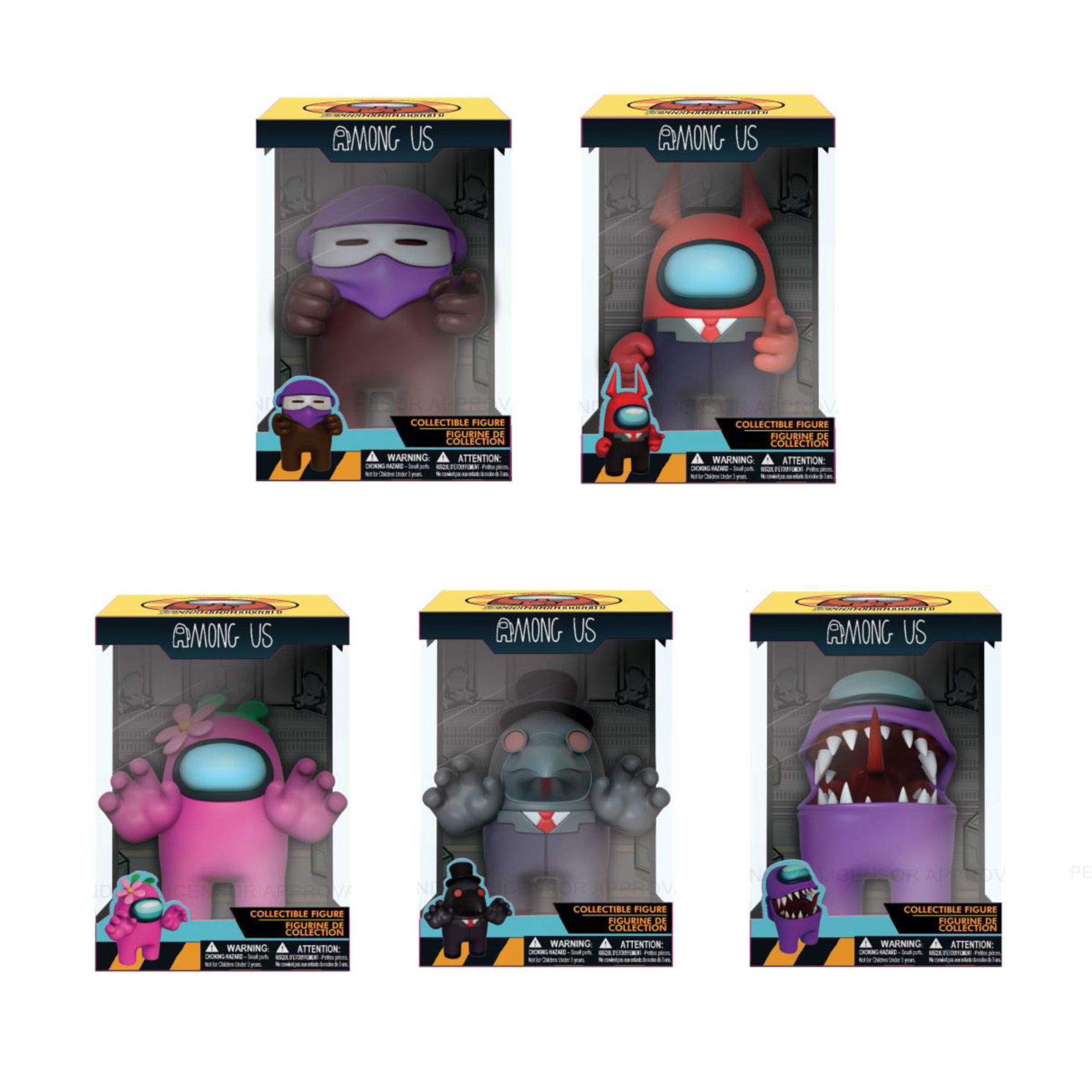 Among Us 人気沸騰中のゲームからコレクション性の高いブリスターパック入りフィギュアがヴィレヴァンオンラインに登場 ヴィレッジヴァンガードのプレスリリース