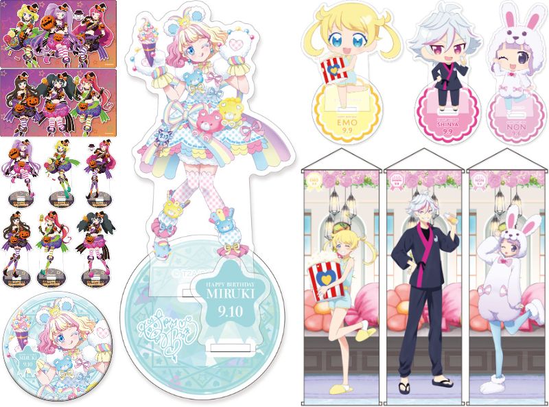 ハピプリバースデープリパラWITH アクスタ
