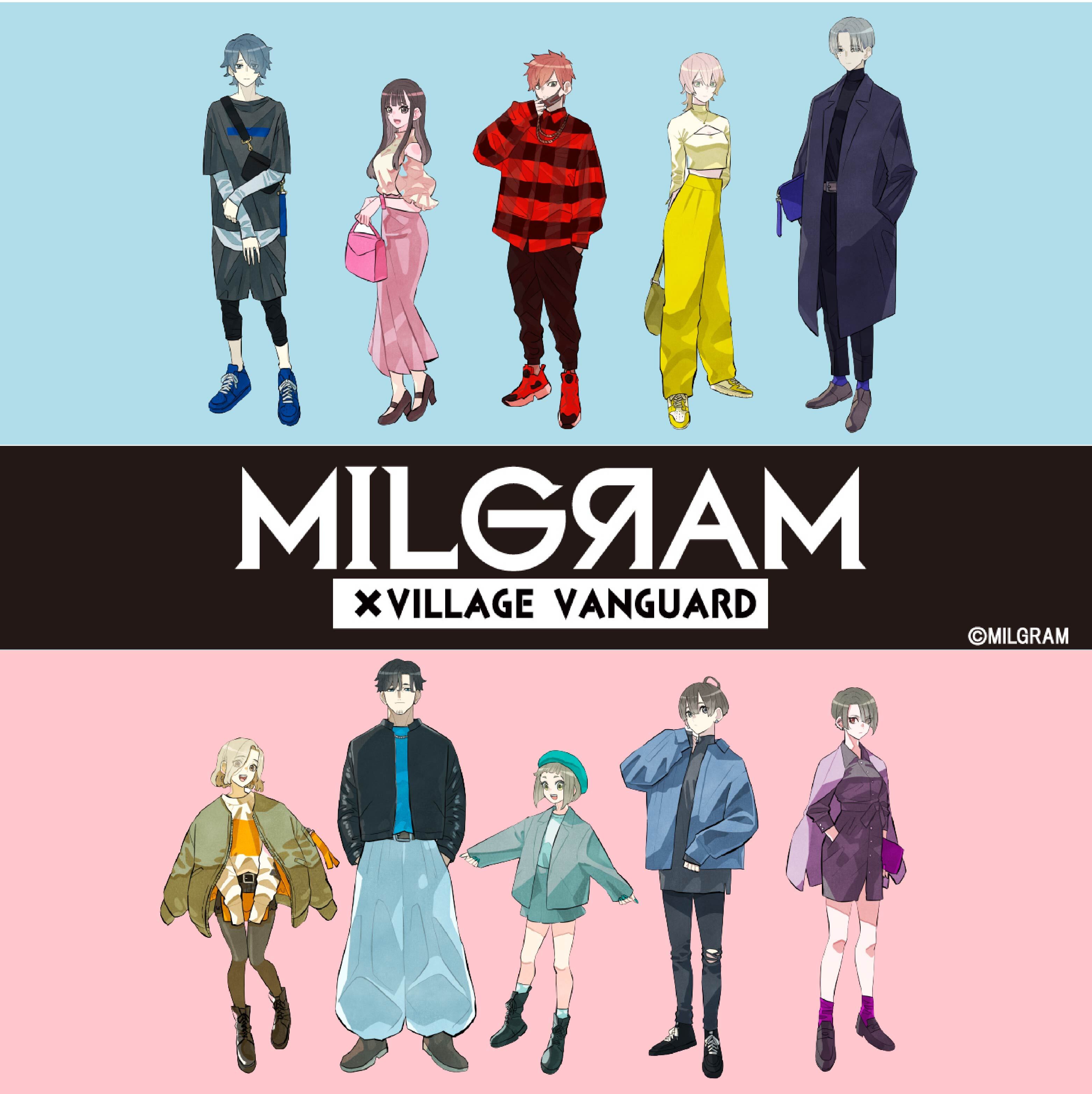 MILGRAM×タケウチリョースケ】描き下ろしグッズヴィレッジヴァンガード