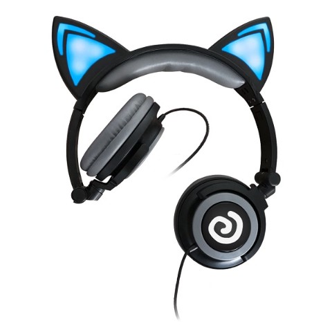 サイバー感あふれる 光る猫耳ヘッドホン 予約開始 ヴィレッジヴァンガードのプレスリリース