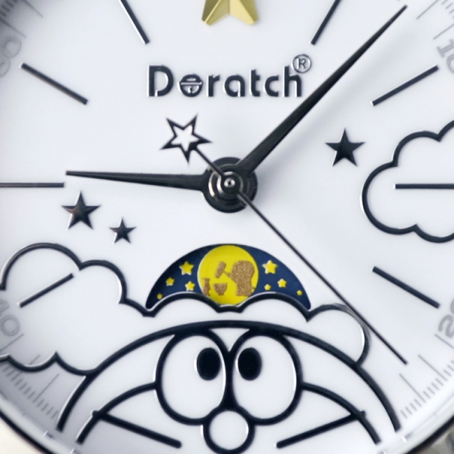 月の満ち欠けが分かる 可愛くて高機能のドラえもん腕時計 ドラッチ 誕生 ヴィレヴァンオンラインで予約受付開始 ヴィレッジヴァンガードのプレスリリース