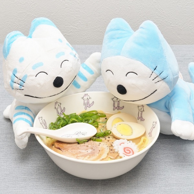 絵本の世界を味わおう 11ぴきのねこ 麺どんぶりとレンゲセット ヴィレヴァンオンラインで取り扱い開始 ヴィレッジヴァンガードのプレスリリース