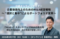 株式会社ファイナンス・プロデュース 共同創業者 松井克成、 日経オンラインセミナー「企業価値向上のためのM&A経営戦略」に登壇