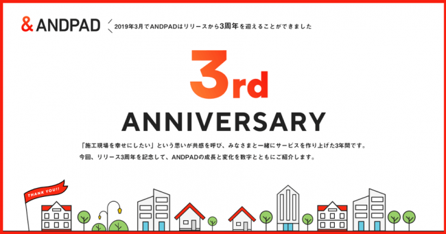 クラウド型建設プロジェクト管理ツール Andpad ご利用企業様1 600社突破 株式会社アンドパッドのプレスリリース