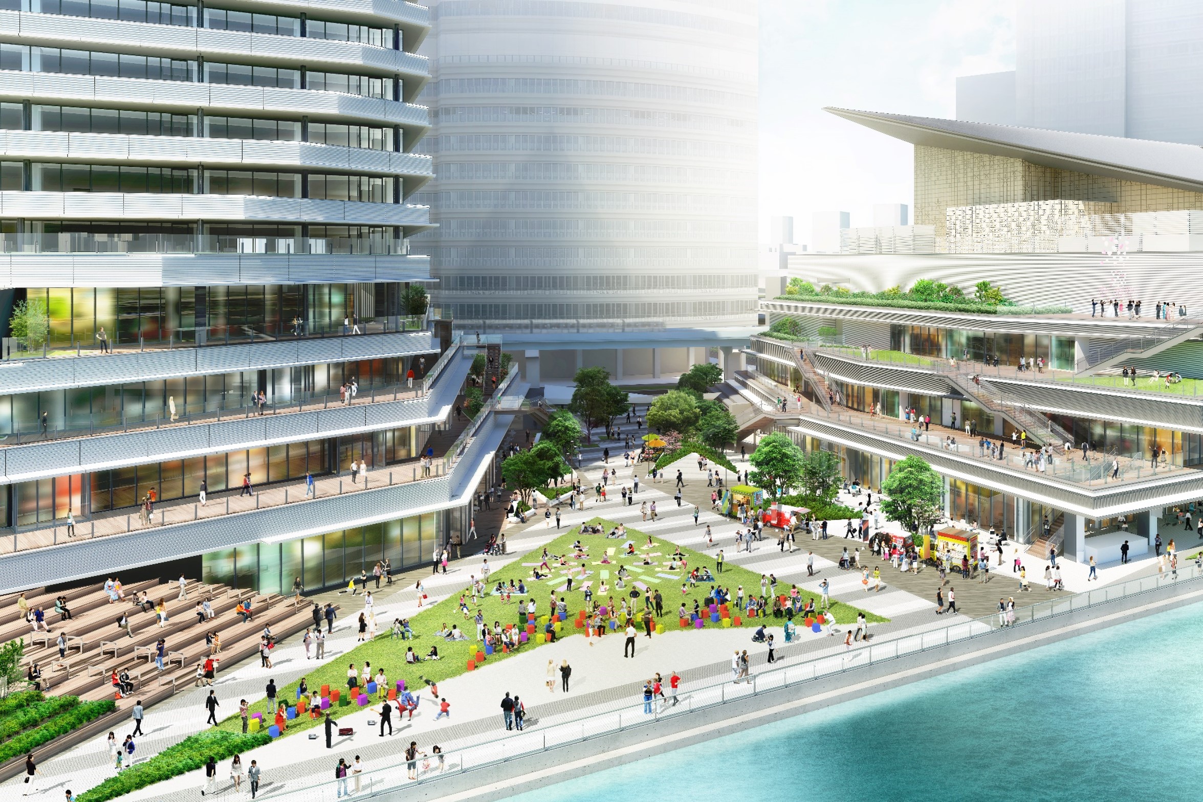 成熟した感度を持つ大人へ向けた、感性の遊び場『アトレ竹芝』　2020年4月「WATERS takeshiba」に開業