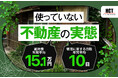 使っていない不動産、維持費は年間平均15.1万円！管理に要する日数は年間平均10日間！