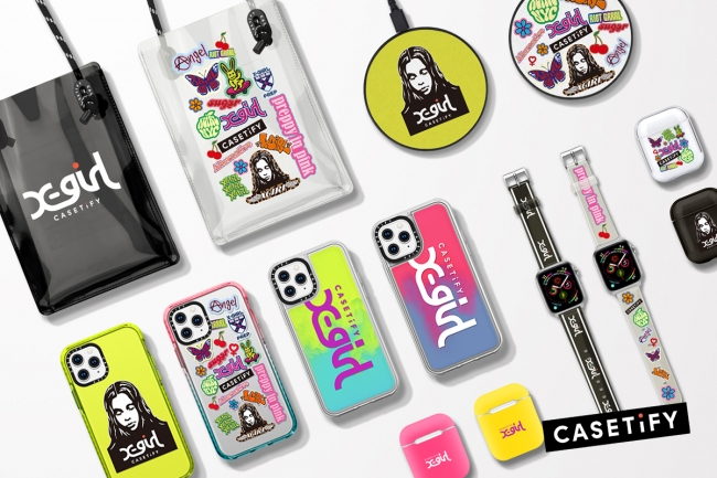 xgirlエックスガール×casetify パーカー
