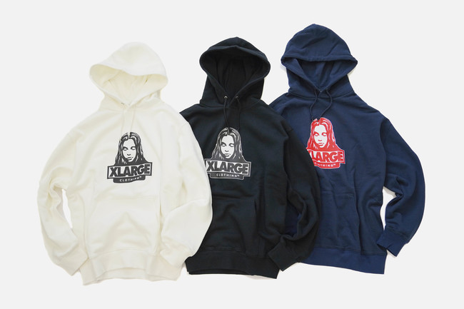 XLARGE×X-girlのコラボレーションアイテムがcalif SHIBUYA限定で発売