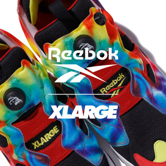 XLARGEとReebokが2016年以来の約5年ぶりのコラボレーションを発表