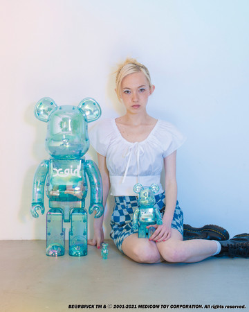 X-girlとメディコム・トイ社による「BE@RBRICK (ベアブリック)」の ...